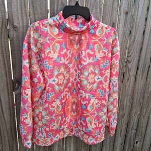 Vibrant Floral Long Sleeve Top